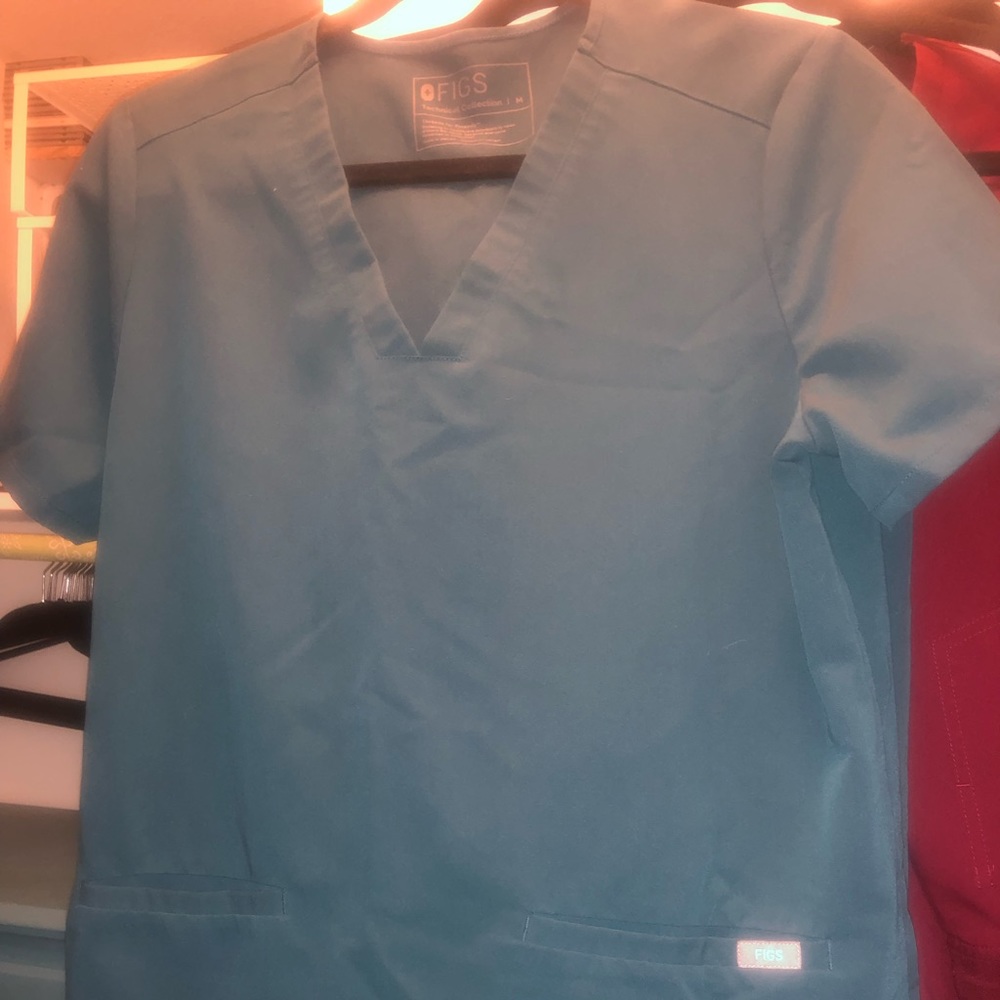 Fig scrub SET in Teal